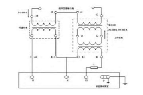 精密電流互感器檢定接線圖