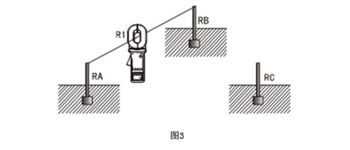鉗形接地電阻測試儀三點法電路圖.jpg